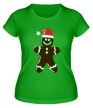 Женская футболка «Рождественская печенька» - Фото 1