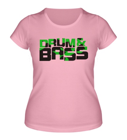 Женская футболка «Drum & Bass»