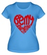 Женская футболка «Heart: Be my Valentine» - Фото 1