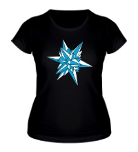 Женская футболка Кристалическая звезда