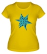 Женская футболка «Кристалическая звезда» - Фото 1