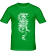 Мужская футболка «Японский дракон» - Фото 1