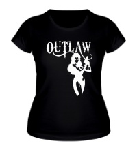 Женская футболка Outlaw