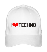 Бейсболка I Love Techno