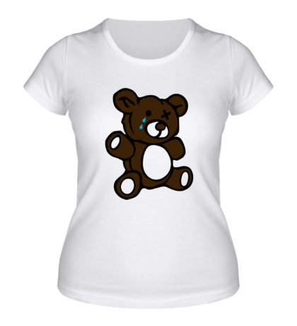 Женская футболка «Плюшевый медведь»