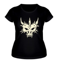 Женская футболка Древний демон, свет