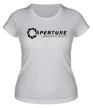 Женская футболка «Aperture Laboratories» - Фото 1