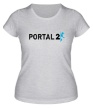 Женская футболка «Portal 2» - Фото 1