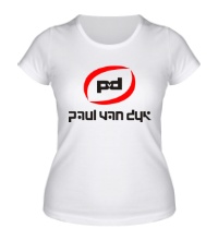 Женская футболка Paul Van Dyk Logo