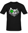Мужская футболка «Свирепый кот» - Фото 1