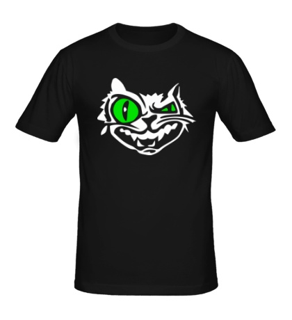 Мужская футболка «Свирепый кот»