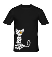Мужская футболка Кот мумия
