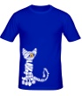 Мужская футболка «Кот мумия» - Фото 1