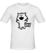 Мужская футболка «Cat: hug me» - Фото 1