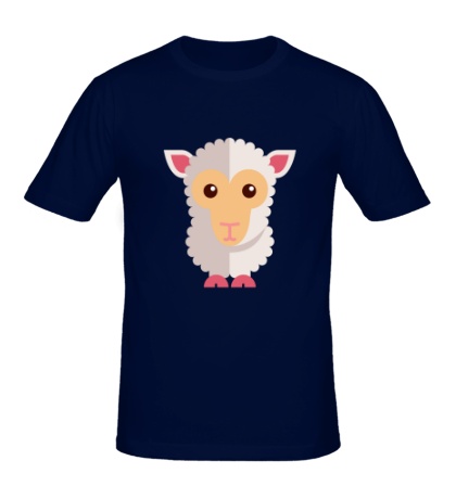 Мужская футболка «Маленькая овечка»