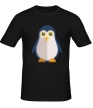 Мужская футболка «Пингвин» - Фото 1