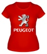 Женская футболка «Peugeot» - Фото 1
