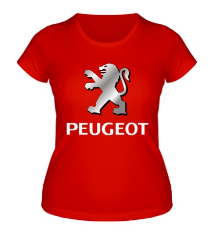 Женская футболка Peugeot