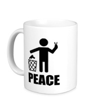 Керамическая кружка Peace People