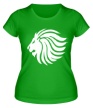 Женская футболка «Львиный символ» - Фото 1