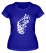 Женская футболка «Рука с пистолетом» - Фото 1