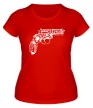 Женская футболка «Пистолет из костей» - Фото 1