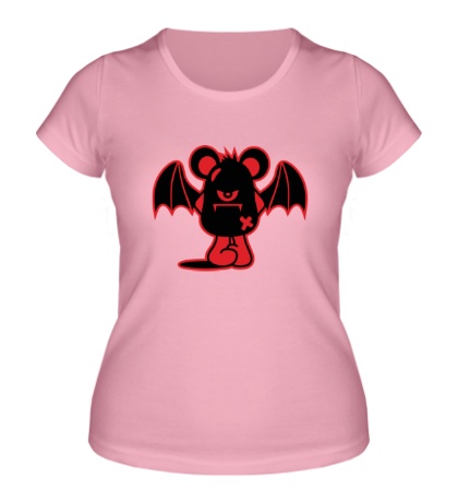 Женская футболка «Монстр вампирчик»