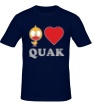 Мужская футболка «Duck love quack» - Фото 1