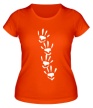 Женская футболка «Отпечатки рук» - Фото 1