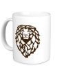 Керамическая кружка «Величественный лев» - Фото 1