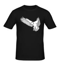 Мужская футболка Летящий орел