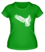 Женская футболка «Летящий орел» - Фото 1