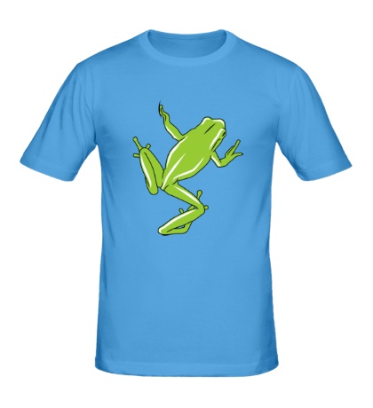 Мужская футболка «Зеленая лягушка»