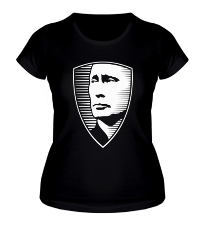 Женская футболка «Портрет Путина»