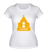 Женская футболка Vladimir City