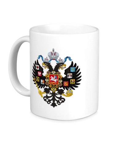 Керамическая кружка Герб Российской империи