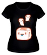 Женская футболка «Веселый тостер» - Фото 1