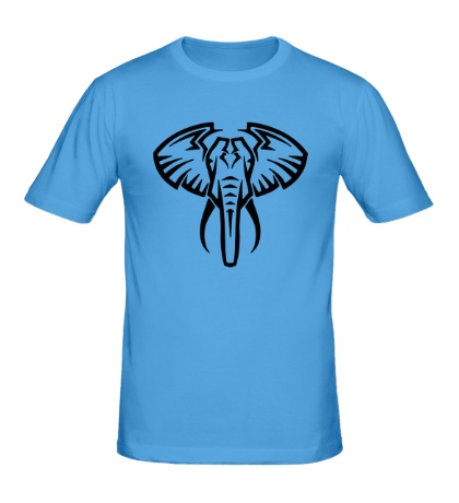 Купить мужскую футболку Слон тату