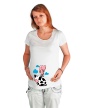 Футболка для беременной «Корова с шариками» - Фото 1