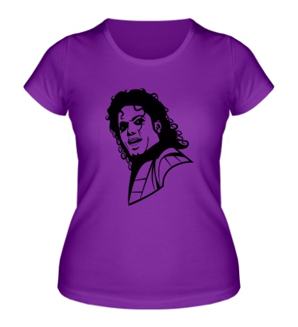 Женская футболка Легендарный Майкл Джексон