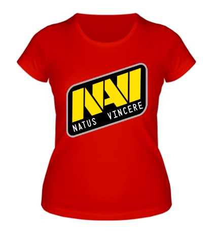 Женская футболка NAVI Team