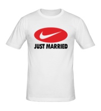 Мужская футболка Just do Married