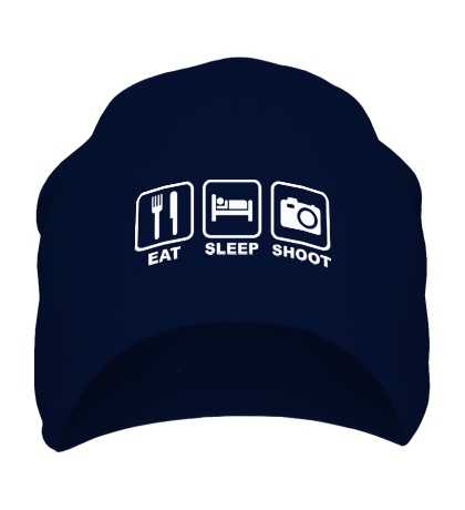 Шапка Eat Sleep Shoot