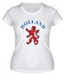 Женская футболка «Голландия лев» - Фото 1