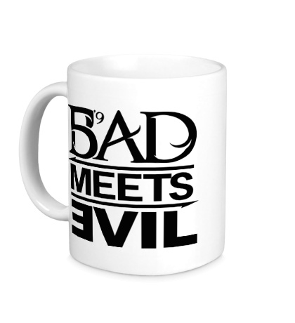 Керамическая кружка Bad Meets Evil