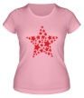 Женская футболка «Космическая звезда» - Фото 1