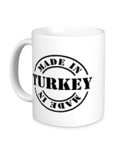 Керамическая кружка Made in Turkey