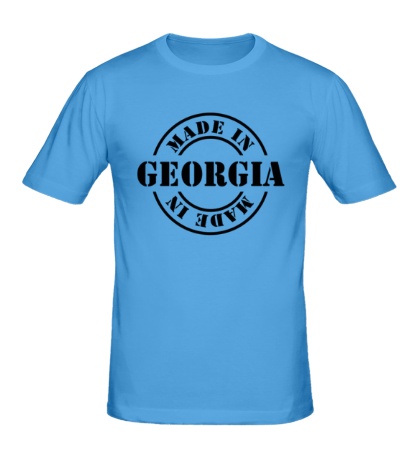 Купить мужскую футболку Made in Georgia