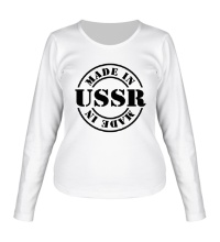 Женский лонгслив Made in USSR