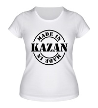 Женская футболка Made in Kazan